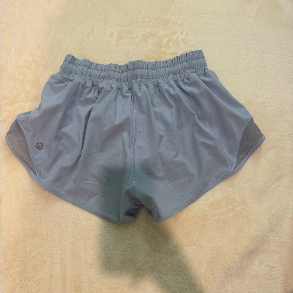 Rare Lululemon Powder Blue Shorts- Size 4💙 No longer sold!!!!